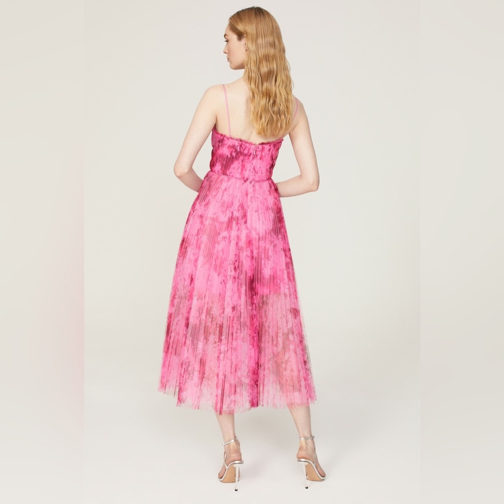 ML Monique Lhuillier Tulle Pink Dress - Picture 14 of 15